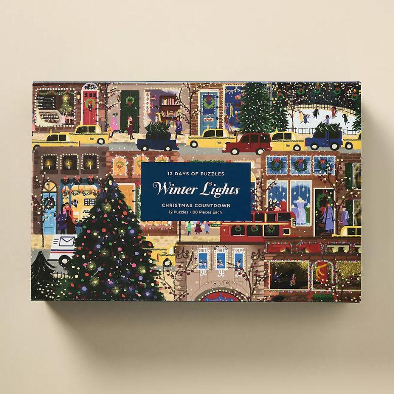 Joy Laforme Winter Lights 12 Days of Puzzles Christmas Countdown Advent Calendar