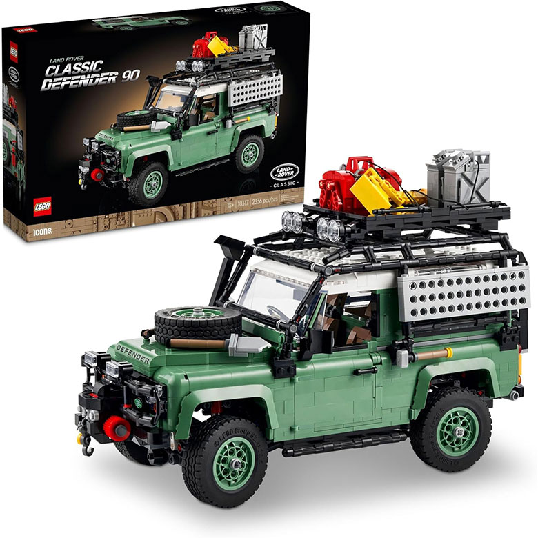 land rover lego set