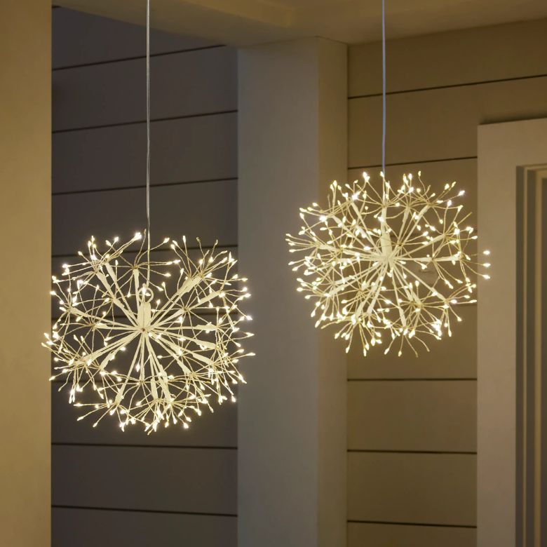 Outdoor Cluster Fairy Starburst Lights