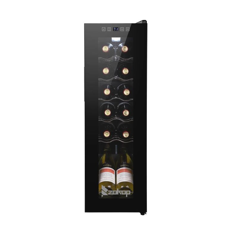 Freestanding 12 Bottle Wine Refrigerator