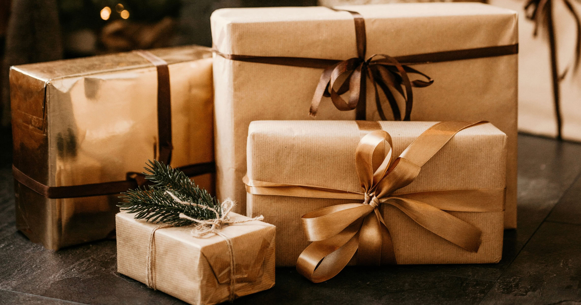 gifts under the tree