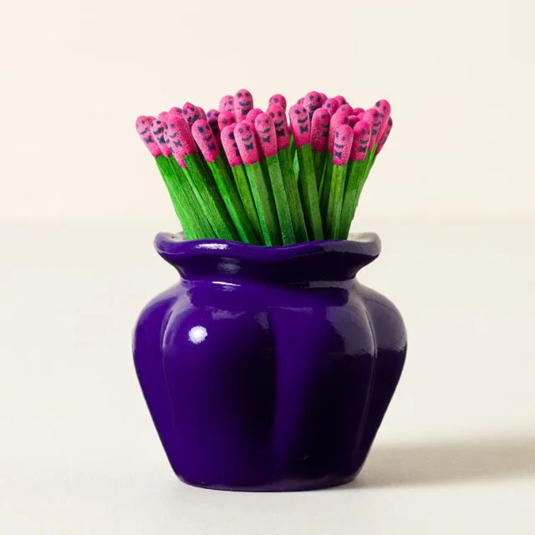 Match Striker Bouquet in Vase