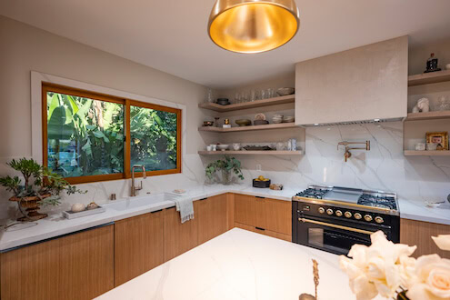 Corner of updated kitchen