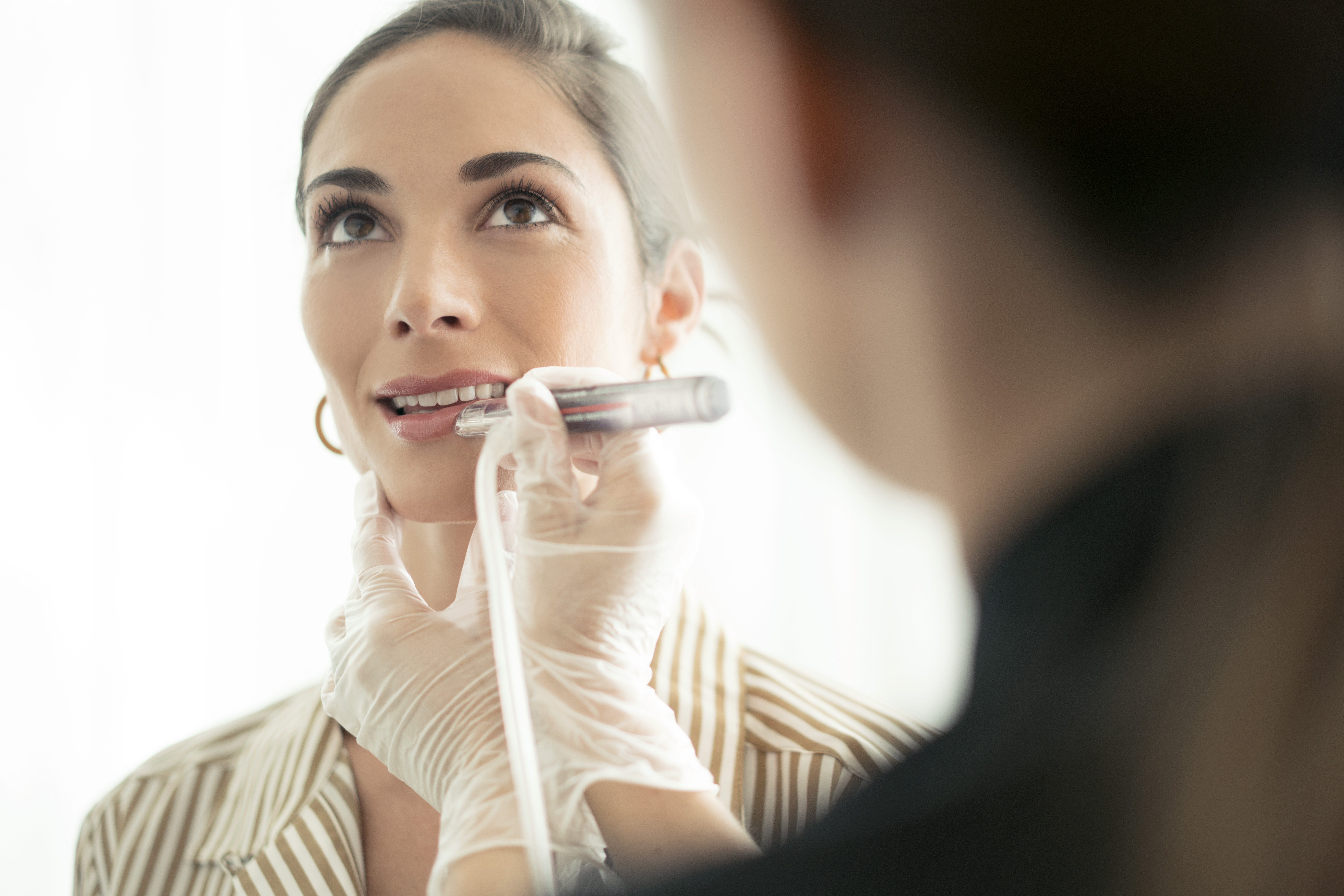 Lip treatment add on for facial