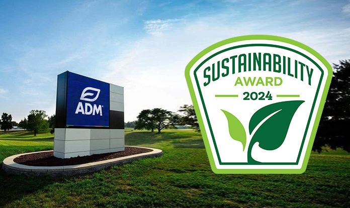 ADM honored with 2024 Sustainability Leadership Award