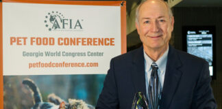 AFIA names Steve Thomas a friend of pet food