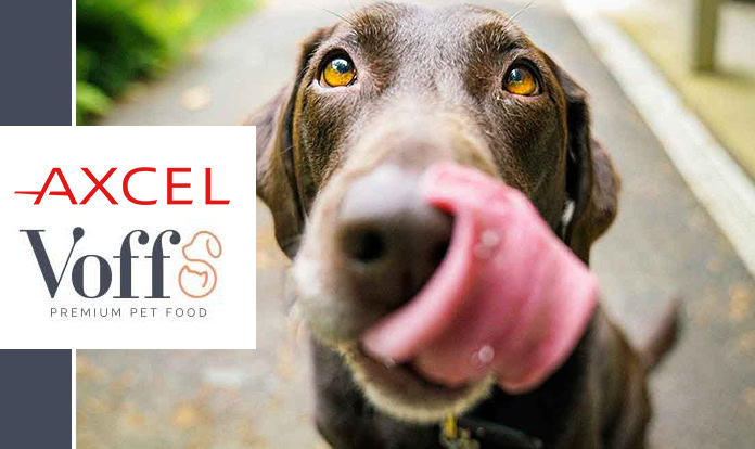 Axcel partners with Voff for premium natural pet food