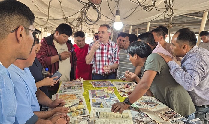 Biovet boosts poultry support in Peru with on-site technical visits