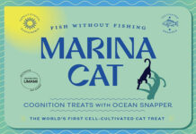 CULT Food Science announces world's first cat treat with cell-cultivated fish
