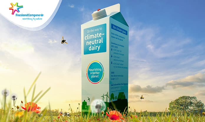 FrieslandCampina aims net climate-neutral dairy by 2050