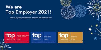 Award: Boehringer Ingelheim is Global Top Employer 2021