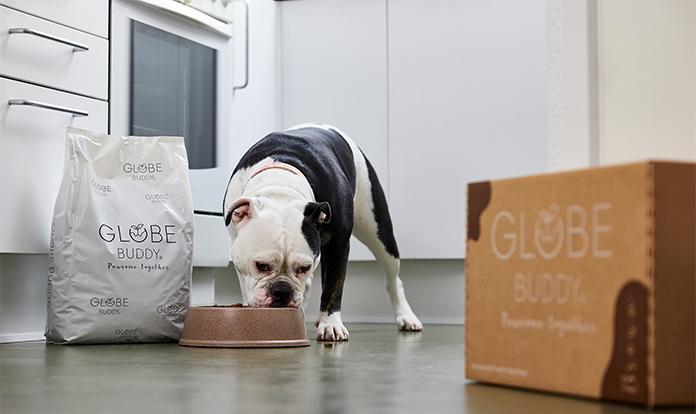Globe Buddy introduces new dog food with insect protein
