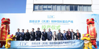 LDC opens specialty feed protein facility in China