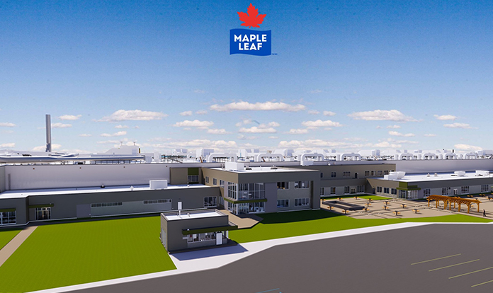 Maple Leaf Foods begins production in its London poultry plant