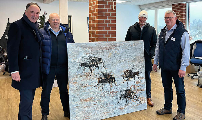 Northern Europe's largest insect farm opens in Denmark