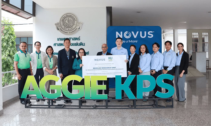 Novus and Kasetsart University open broiler research unit