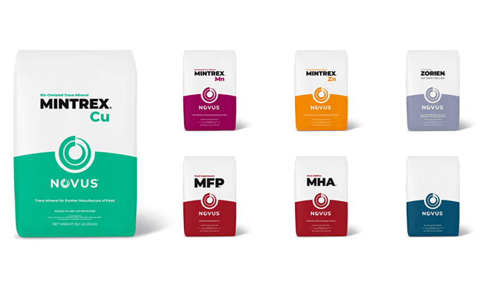 Novus unveils new product logos for enhanced visibility