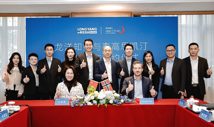 Skretting and Longyang Fresh partner for sustainable trout farming