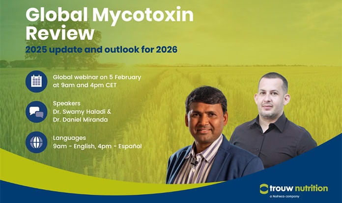 Trouw Nutrition to share 2025 mycotoxin insights in February