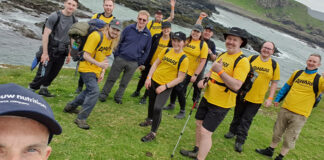 Trouw swaps work boots for walking boots to support AWARE NI