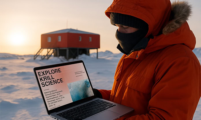 World’s first platform for antarctic krill research launched