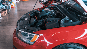 Engine repair and maintenance services for vehicles at Frontier Repair & Towing.