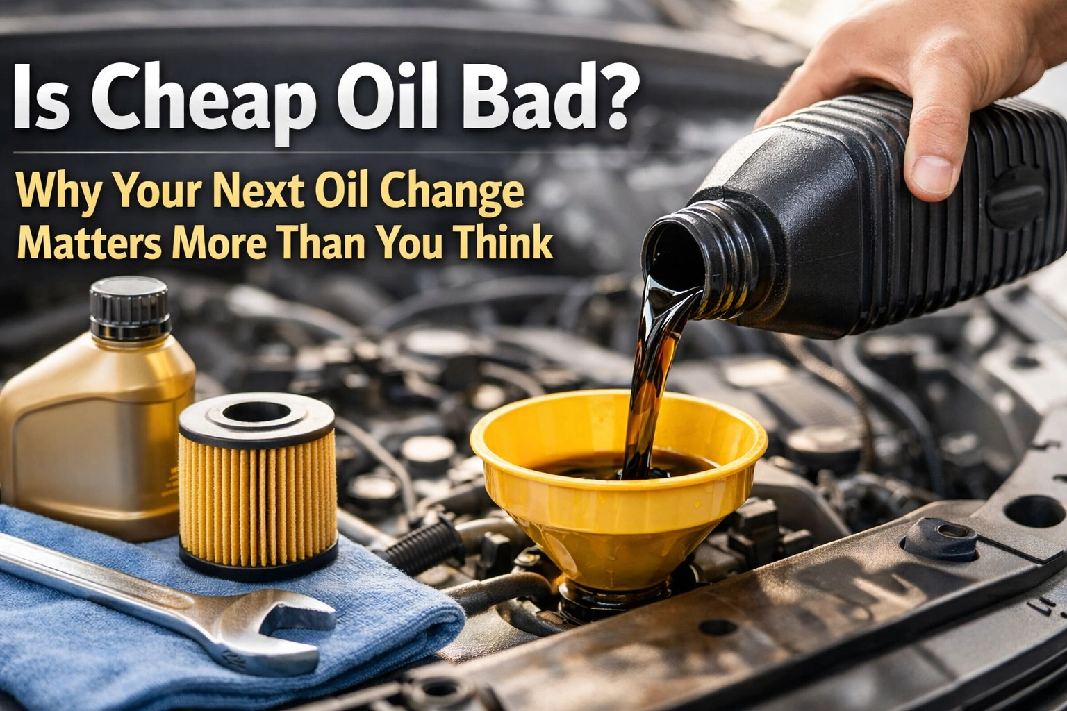Reliable oil change and vehicle repair services in [Location] for optimal engine performance.