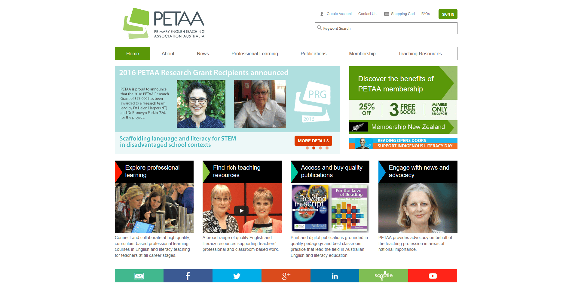 Primary English Teaching Association Australia Website