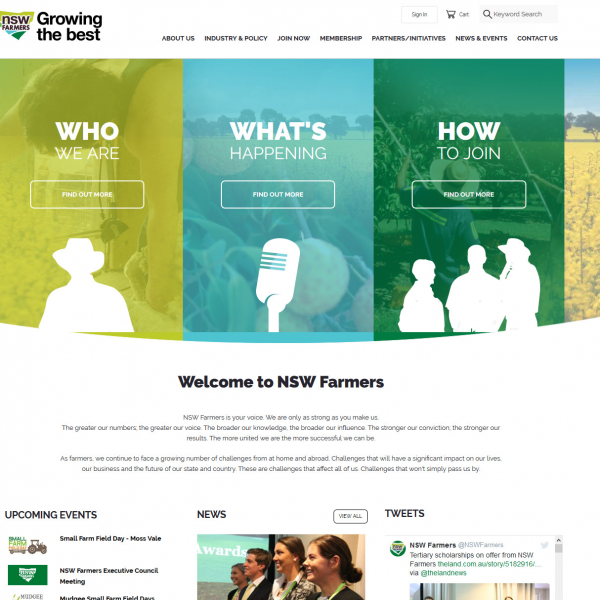NSW Farmers Website