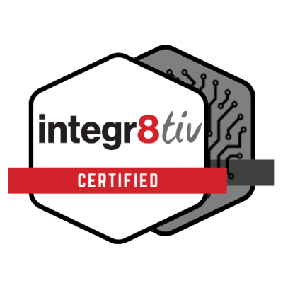 Digital Badge I8V - meta - white