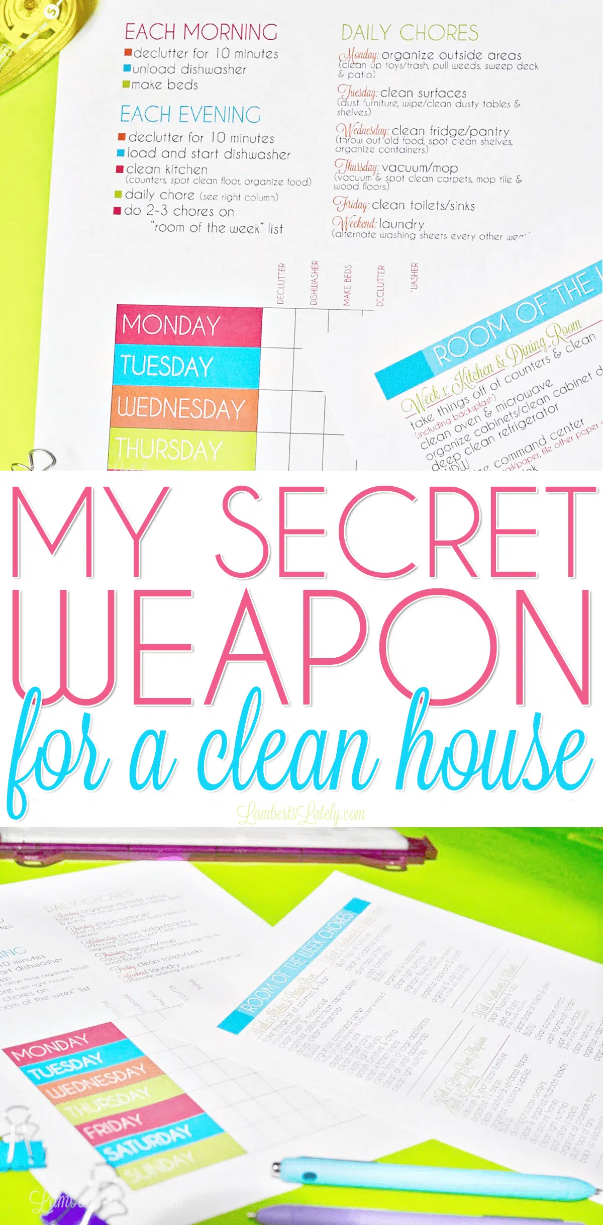 my secret weapon for a clean house.