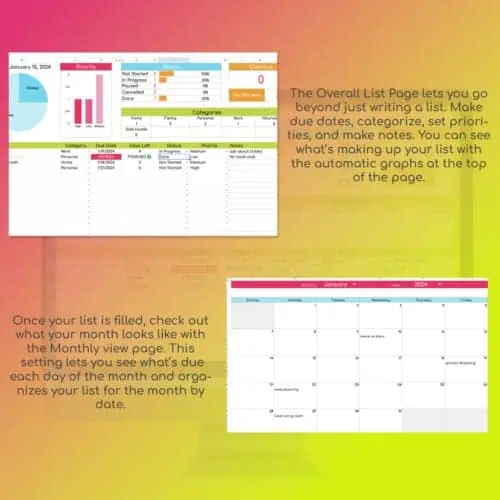 To-Do List Spreadsheet - Google Sheets Template - Image 3