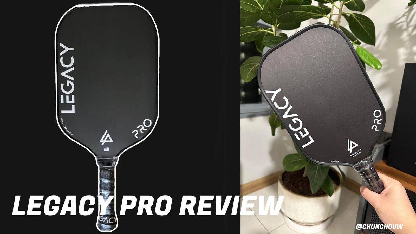 legacy pro pickleball paddle review