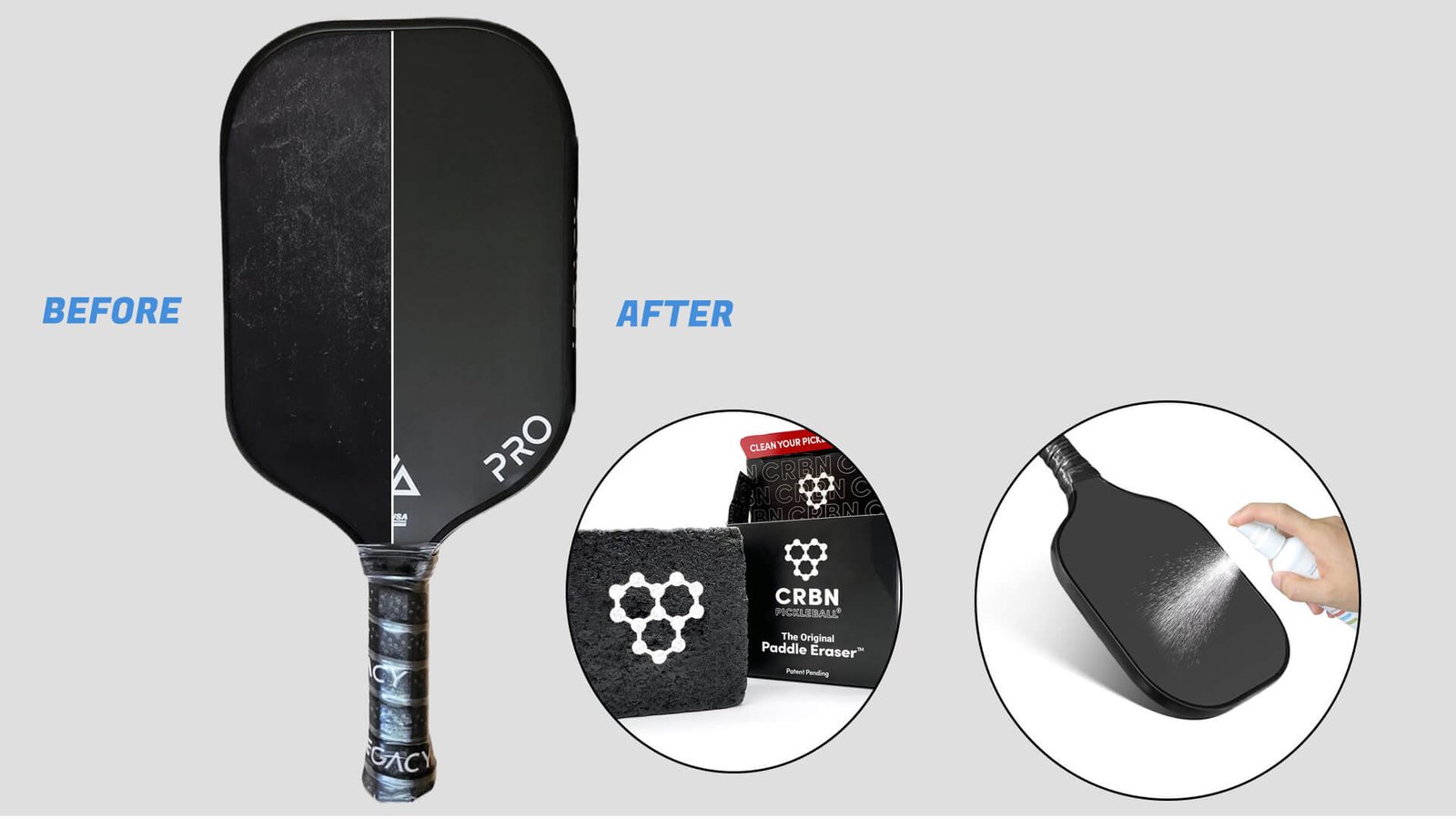how to clean pickleball paddle