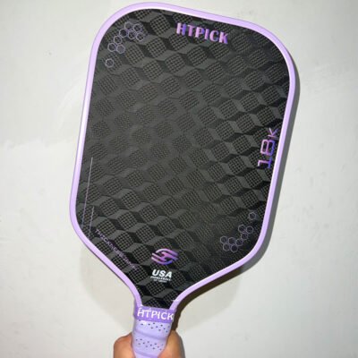 HTPICK 18K Carbon Fiber Pickleball Paddle - Image 6