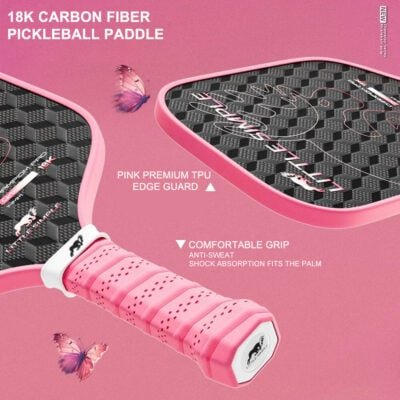 Little Simple 18K Carbon Fiber Pickleball Paddle - Image 6