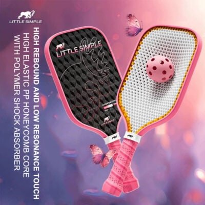 Little Simple 18K Carbon Fiber Pickleball Paddle - Image 3