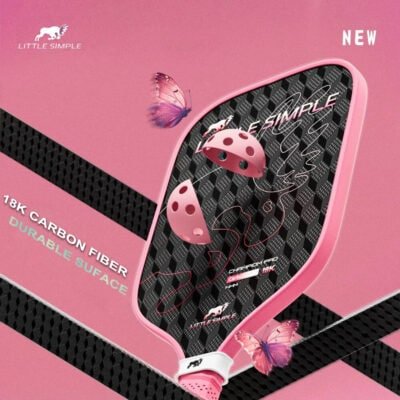 Little Simple 18K Carbon Fiber Pickleball Paddle - Image 4