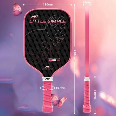 Little Simple 18K Carbon Fiber Pickleball Paddle - Image 7