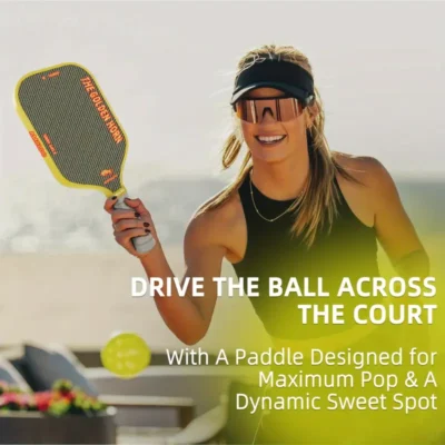 AMOLDO Titanium T800 Carbon Fiber Pickleball Paddle - Image 4