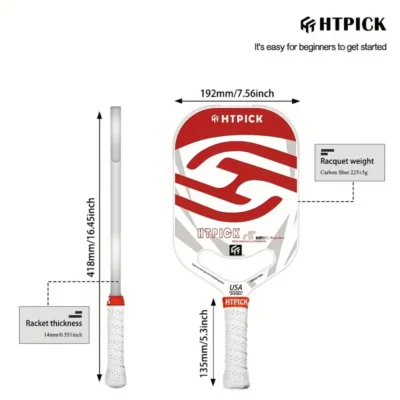 HTPICK 14mm Thermoformed Edgeless Paddle - Image 7