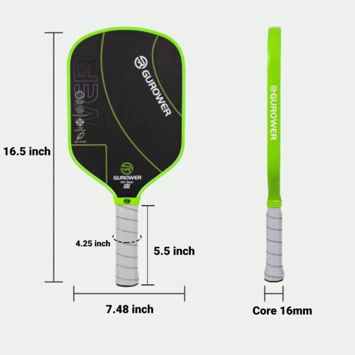 gurower pickleball paddle sie