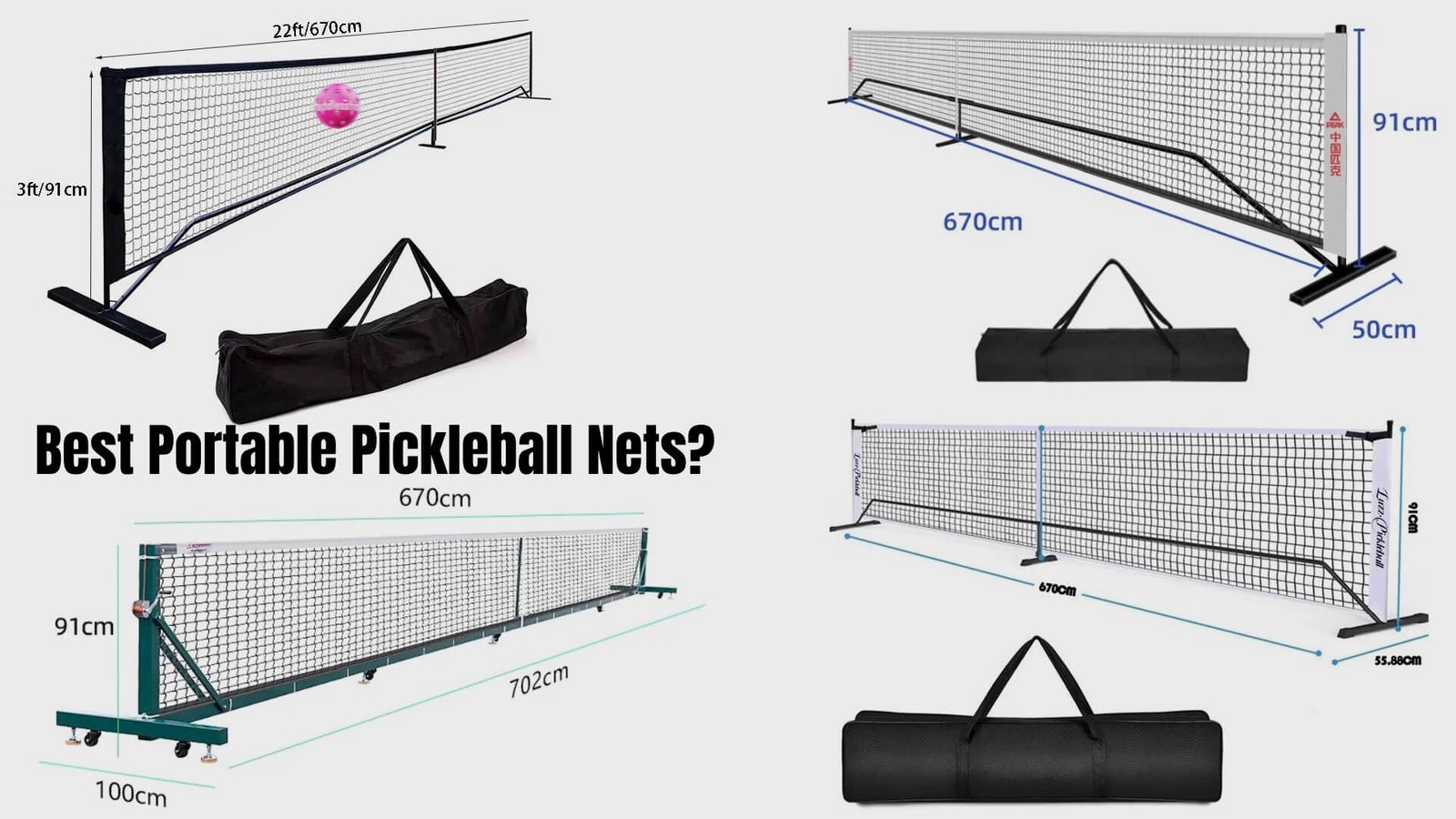 Best Portable Pickleball Nets