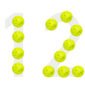 12pcs outdoor pickleball balls paddlesshop