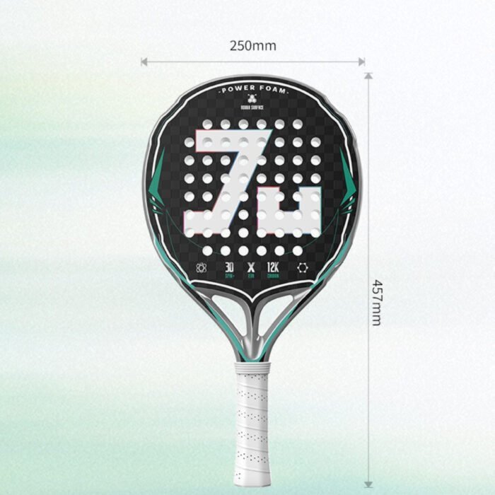 jusain 12k padel racket size