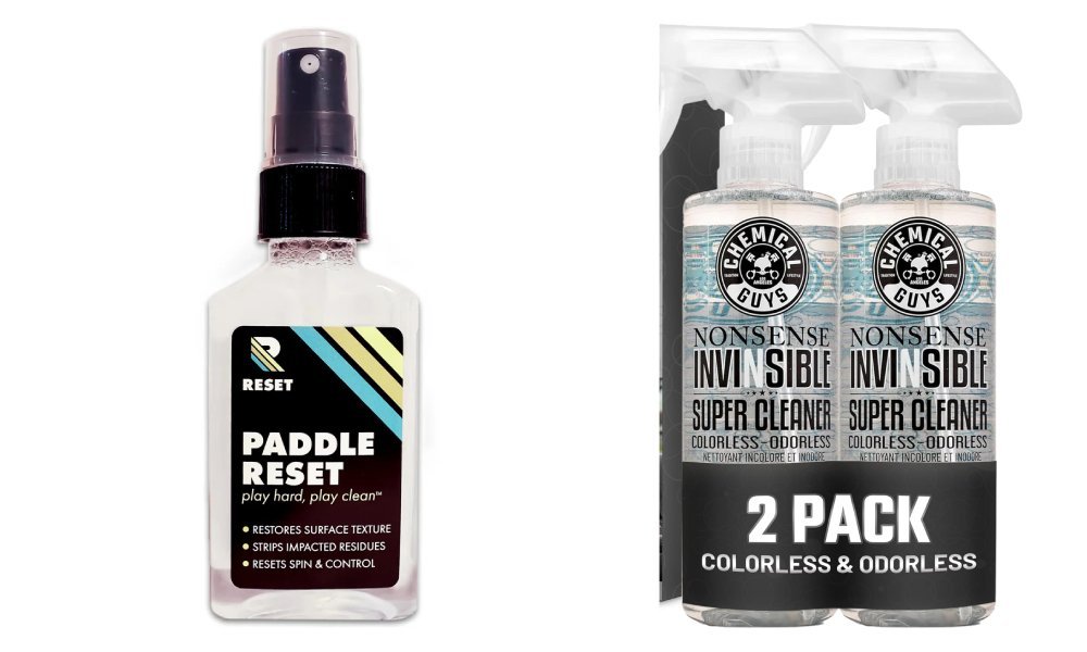 spray to clean paddle