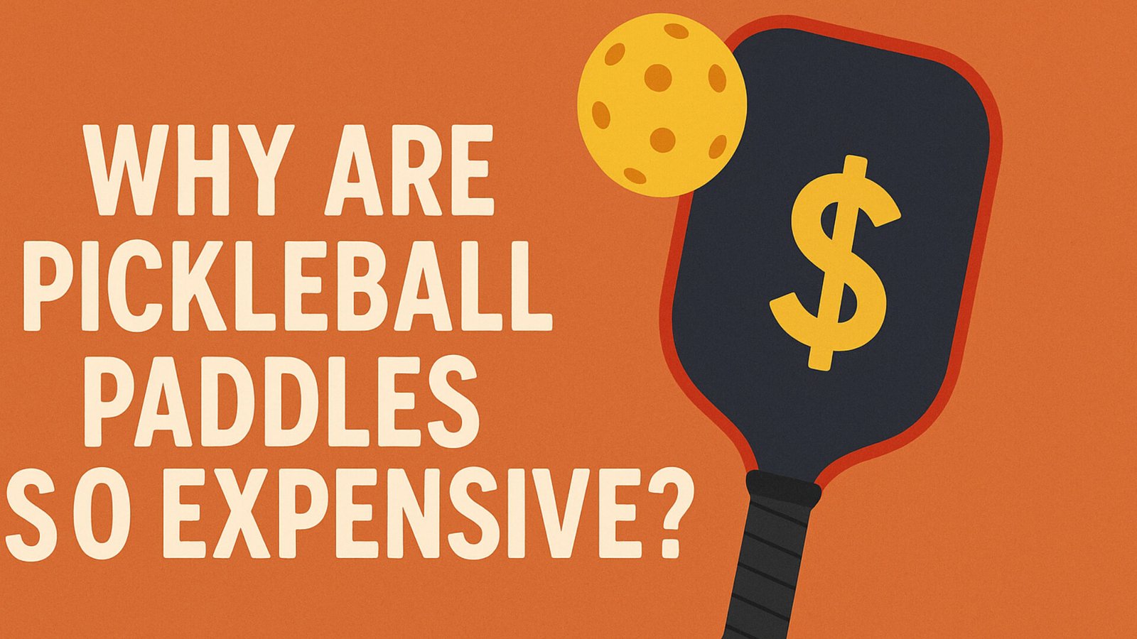 Why Are Pickleball Paddles So Expensive
