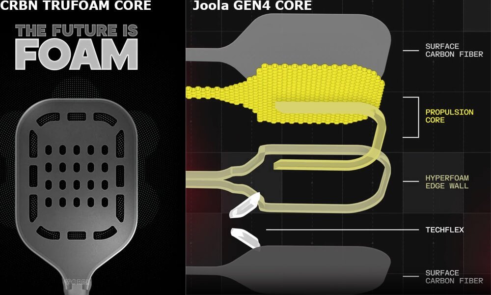 JOOALA GEN4 CORE VS CRBN TRUFOAM CORE Paddle