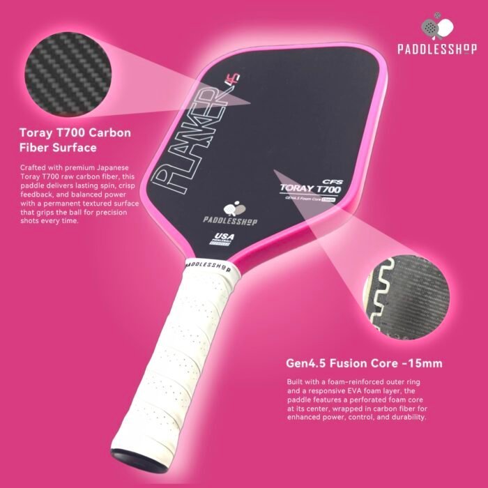 Planker 4S 15MM Paddle Toray T700 CFS Foam Core