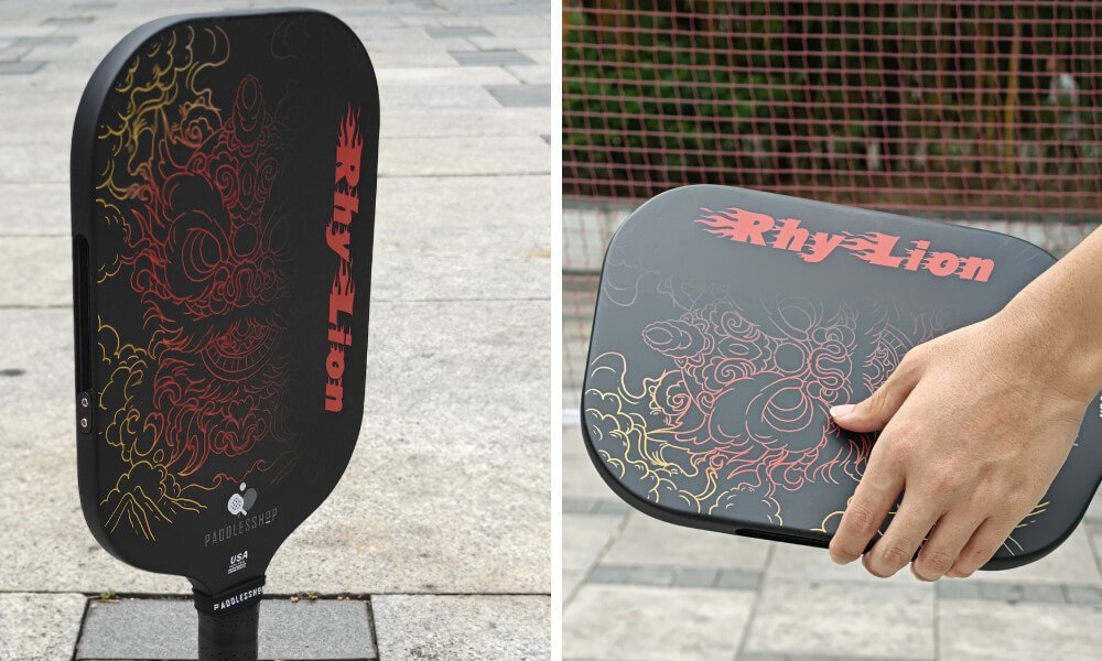 paddlesshop rhylion edgeless pickleball paddle